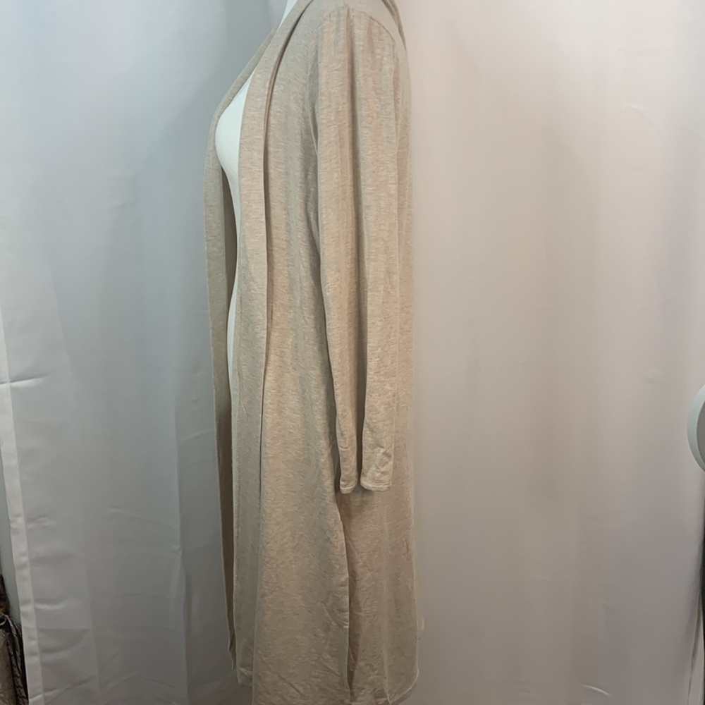 Magaschoni Heathered Oatmeal Modal Duster- NWT - Picture 10 of 17